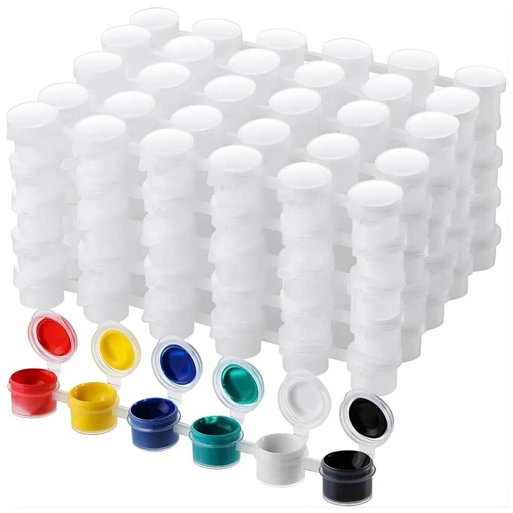 Cns Hobby Tuval 3 ml Altılı Şerit Boş Boya Tüpü Kabı