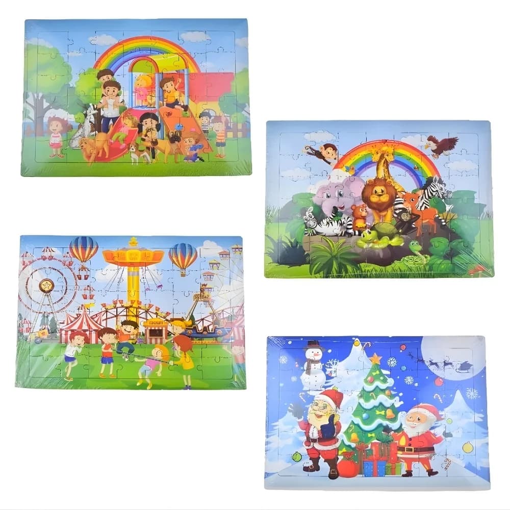 Yapboz Puzzle Büyük Boy 24'lü 19 x 26 Cm Cns Hobby Tuval